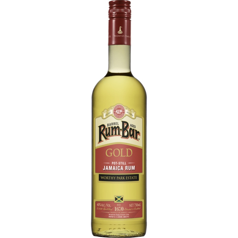 Rum-Bar Gold Jamaican Rum 750 ML
