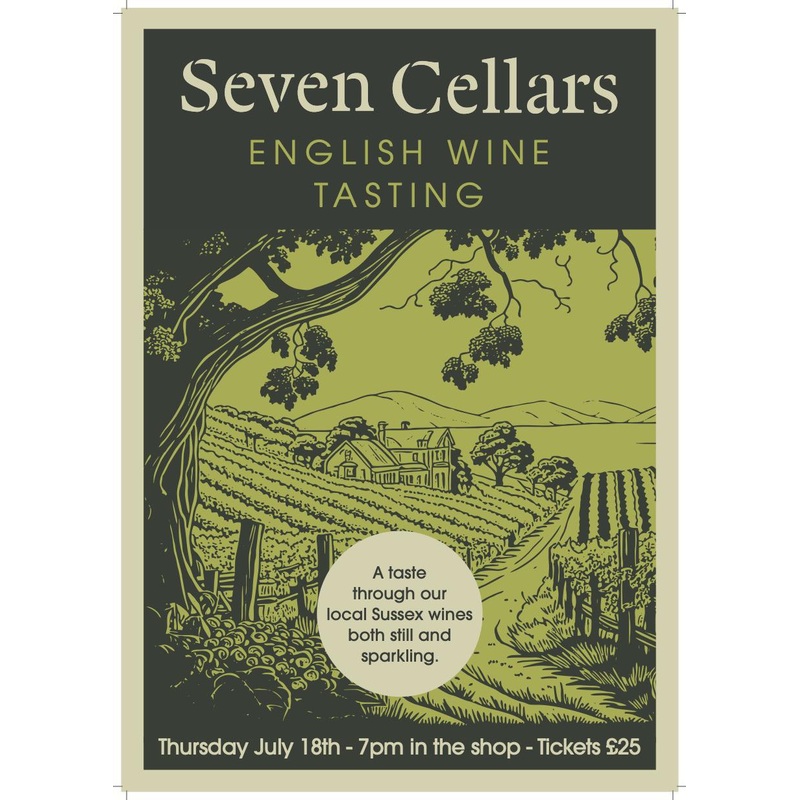 TASTING TICKET - English Wine - THURSDAY JULY 18th