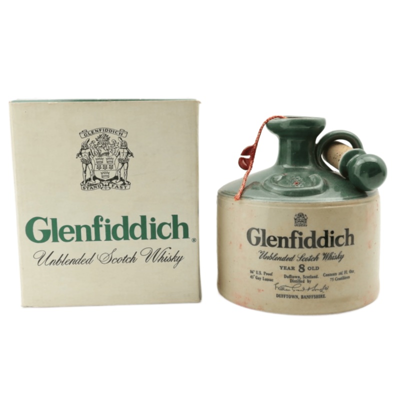 Glenfiddich 8 Year Old Ceramic Decanter 75cl