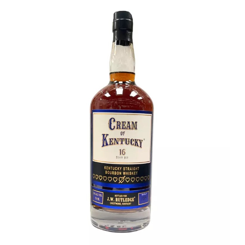 J. W. Rutledge Cream of Kentucky 16 Year Old Straight Bourbon 750mL