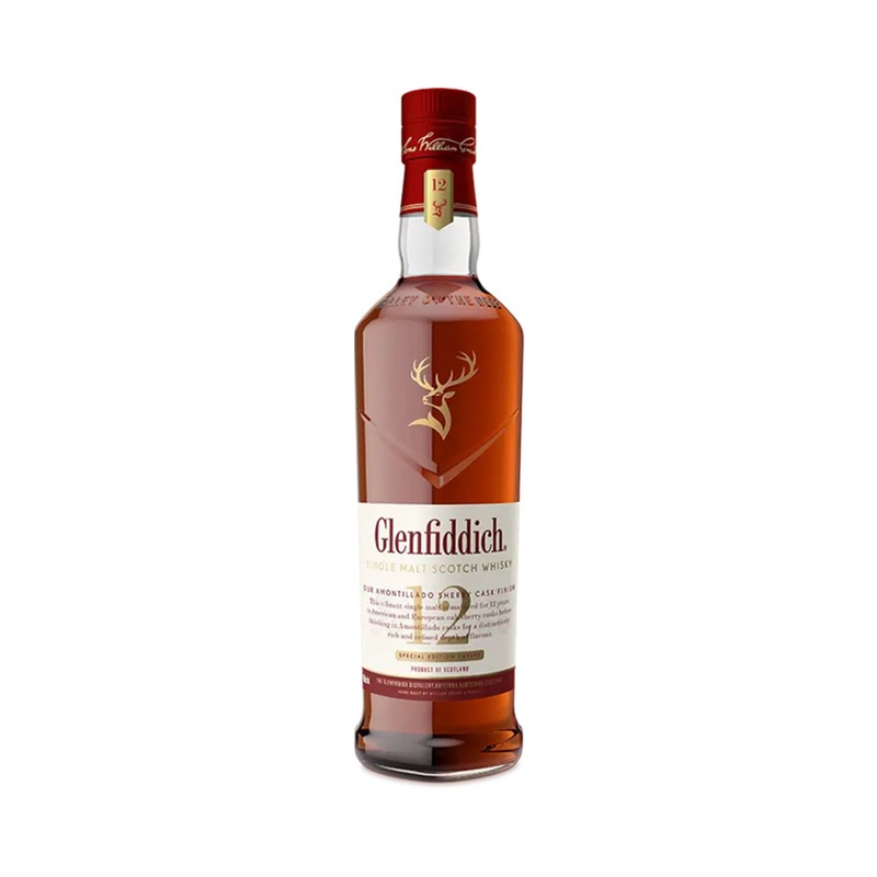 Glenfiddich 12 Year Sherry Cask Finish Single Malt Scotch 750 ML