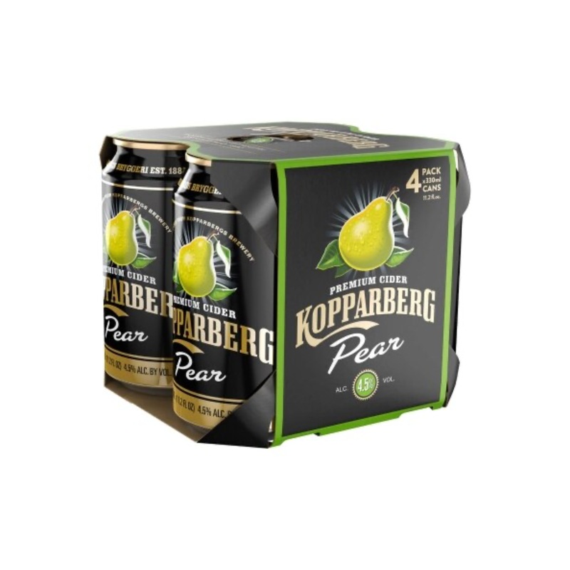 Kopparberg Pear Hard Cider 4 PACK 11.2 OZ CANS
