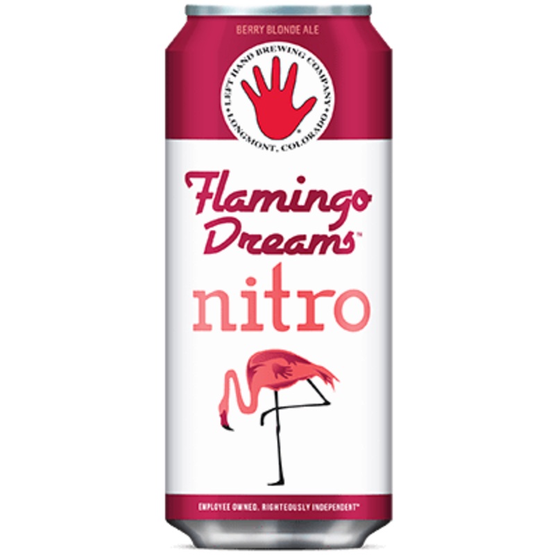 Left Hand Brewing Flamingo Dreams Nitro Berry Wheat 4pk