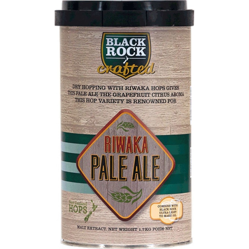 Black Rock 20 Pint Beer Kit - Crafted Riwaka Pale Ale