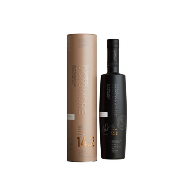 Bruichladdich Octomore 14.2 Single Malt Scotch 750 ML