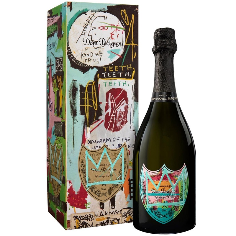 Dom Perignon Vintage 2015 Special Edition  Tribute To Jean-Michel Basquiat Blue 75cl