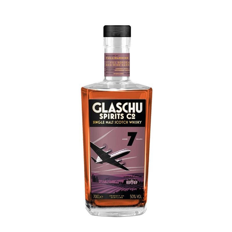 Glaschu Spirits Tullibardine 7 Year Old Bordeaux Red Wine 70cl