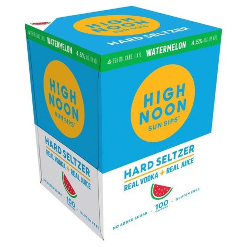 High Noon Watermelon 4 PACK 12 OZ CANS