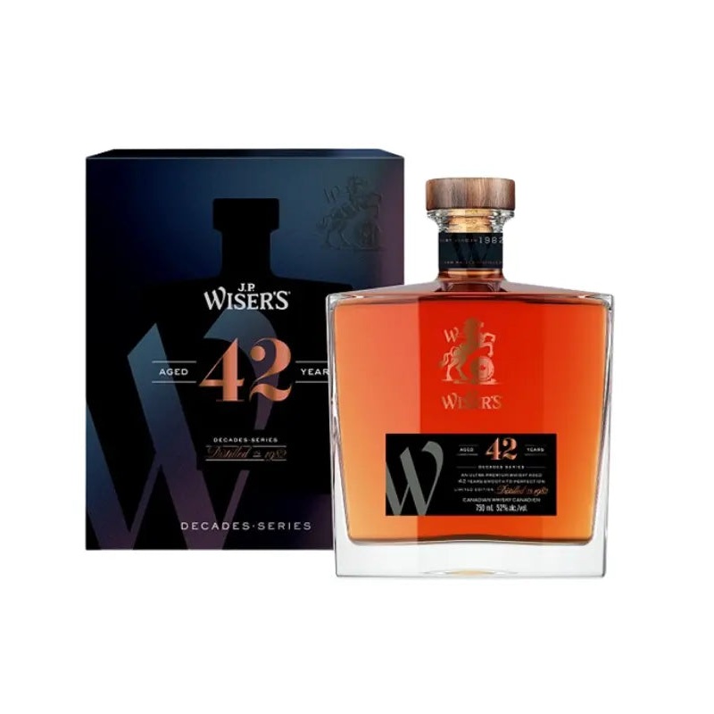 J.P. Wiser's 42 Year Old Canadian Whisky 750mL