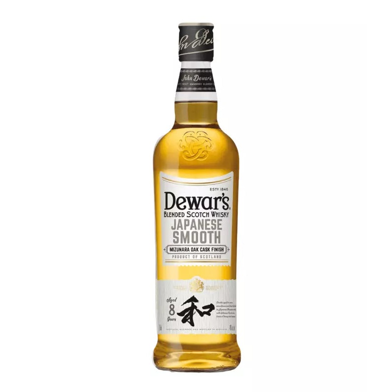 Dewars Japanese Smooth Mizunara Cask Finish Scotch Whisky 750mL
