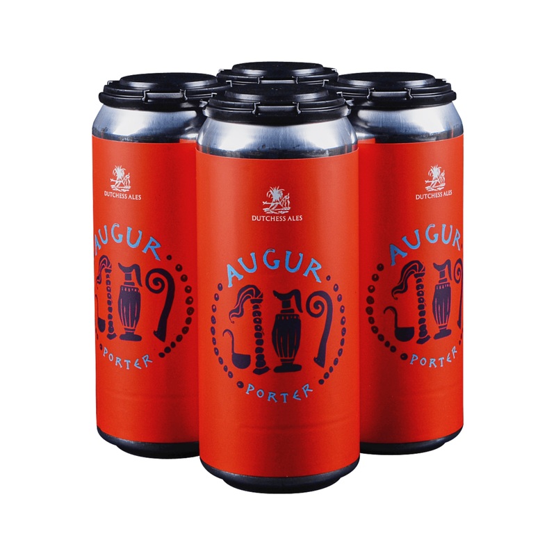 Dutchess Ales Augur Porter 4 PACK 16 OZ CANS