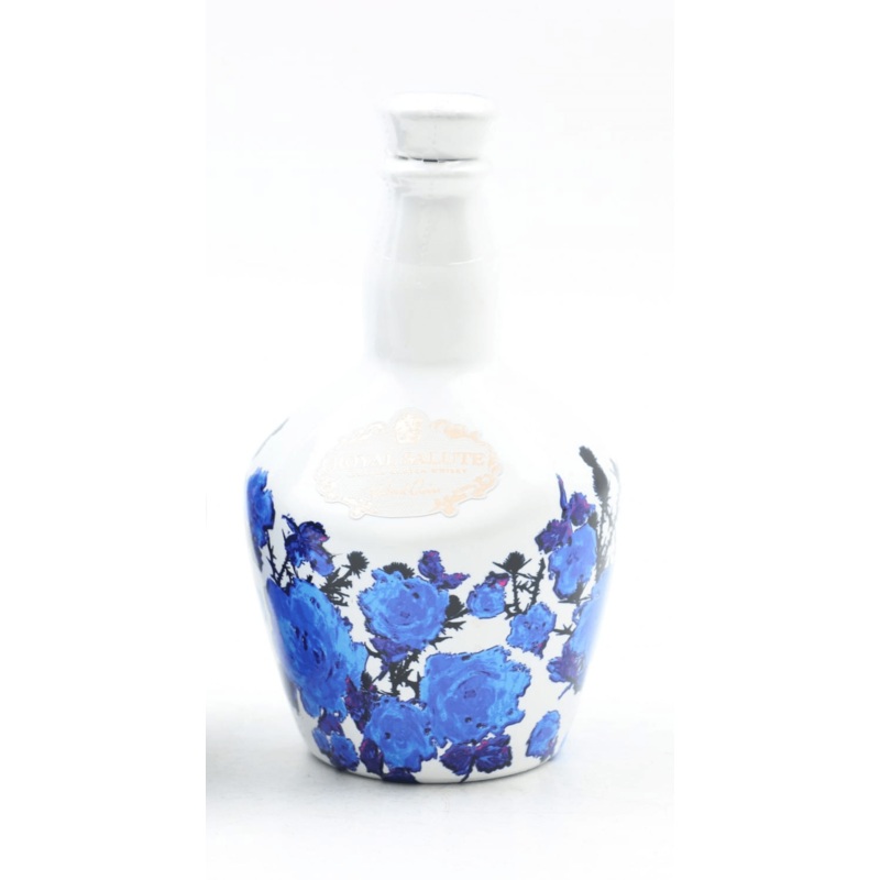 Chivas Royal Salute Richard Quinn White Flagon Miniature 5cl