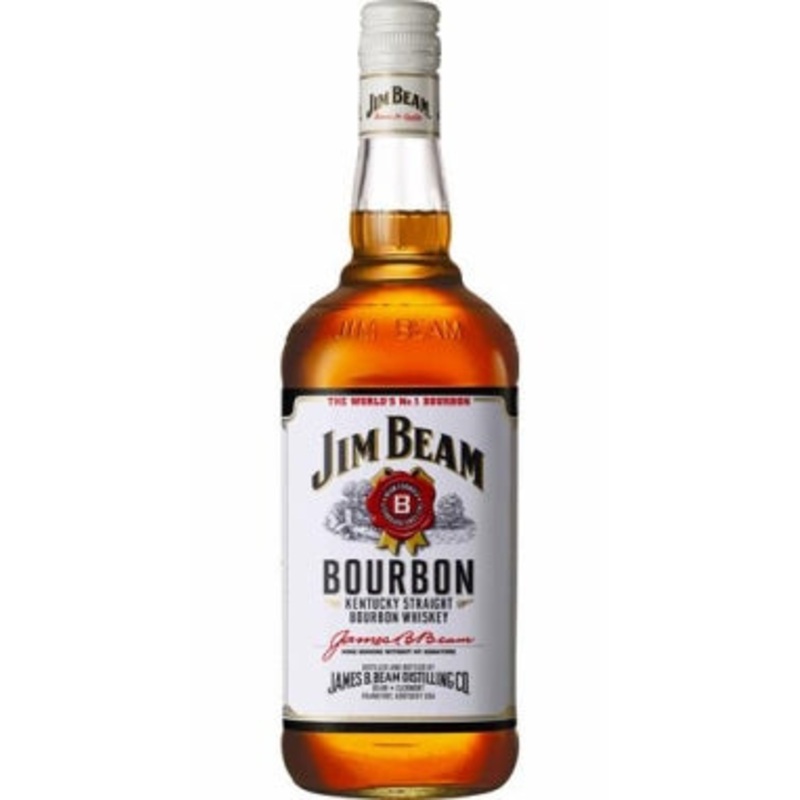 Jim Beam White Label Bourbon 70cl Bottle