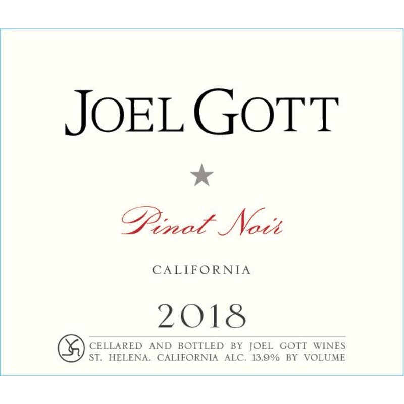 Joel Gott California Pinot Noir 750ml