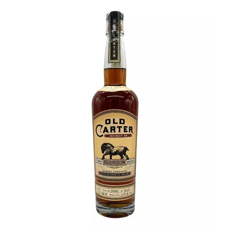 Old Carter Straight Bourbon Whiskey Small Batch 16 2023 Release 750mL