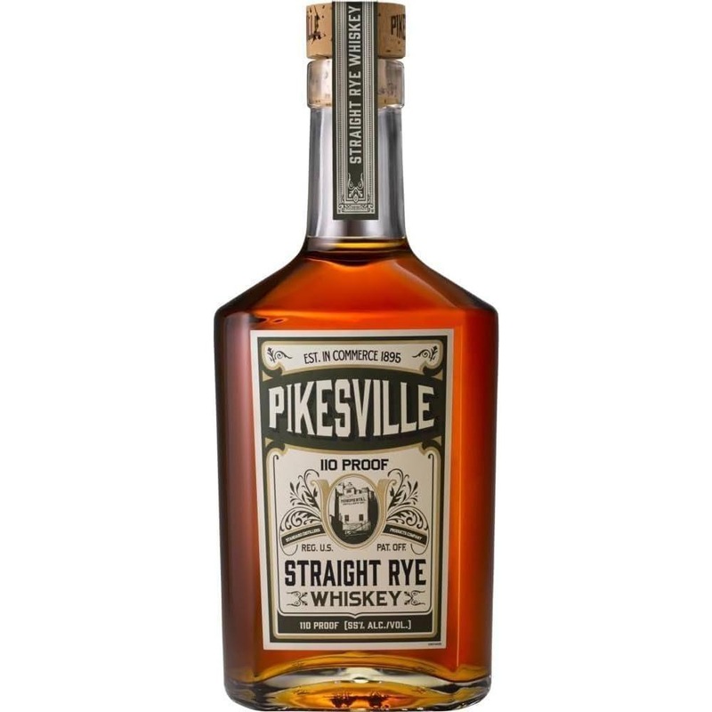 Pikesville Straight Rye Whiskey 55% ABV (110 Proof)