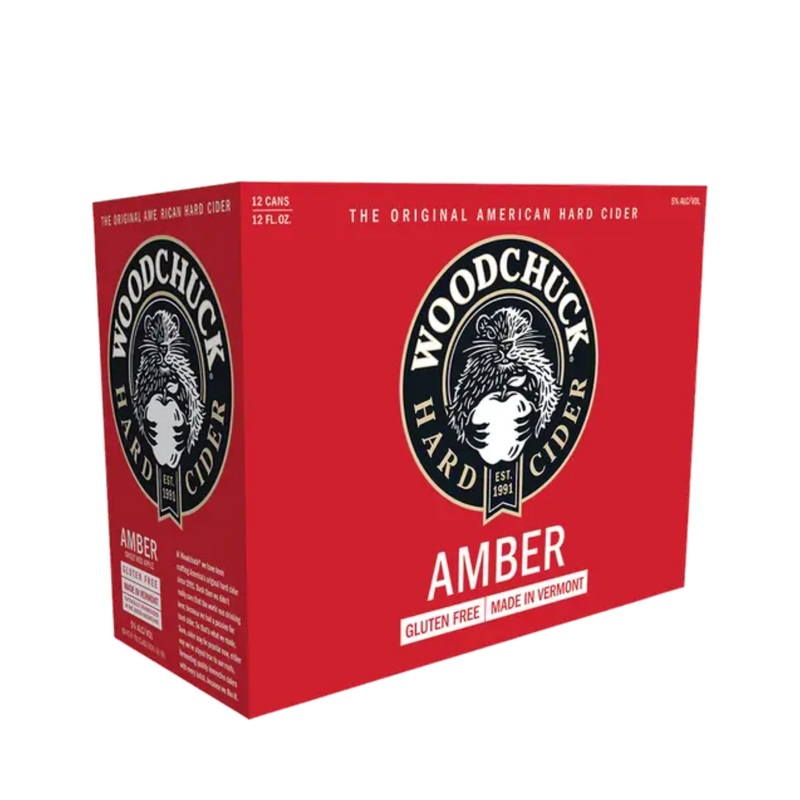 Woodchuck Amber Hard Cider 6 PACK 12 OZ CANS