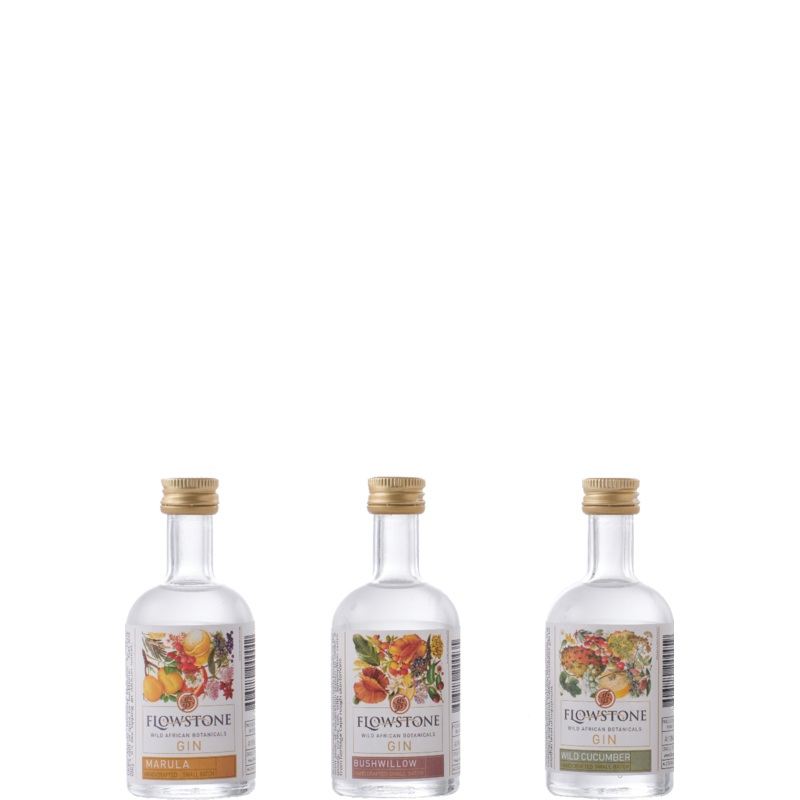 Flowstone Gin Bushwillow 50ml miniture