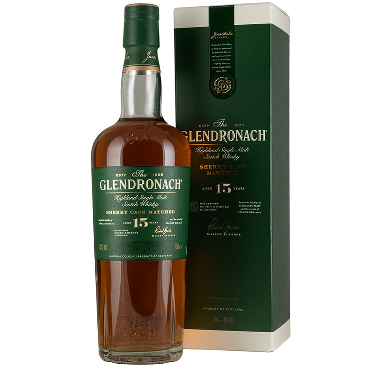 Glendronach 15 Year Old Single Malt Whisky