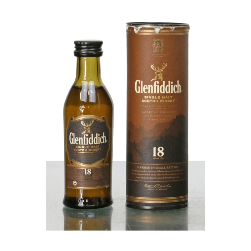 Glenfiddich Miniature 18 Year Old 5cl