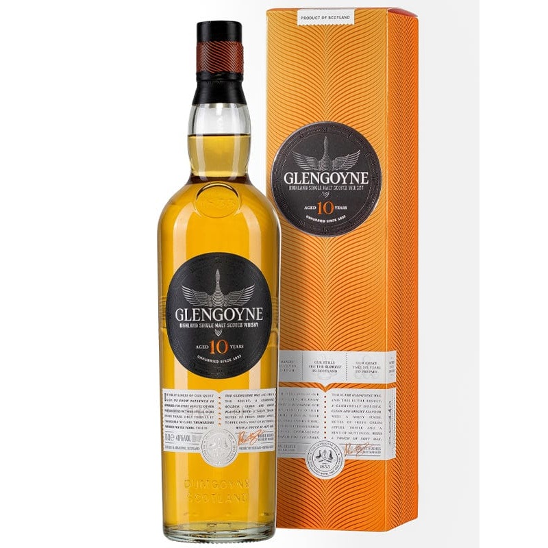 Glengoyne 10 Year Old Single Malt Scotch Whisky 70cl