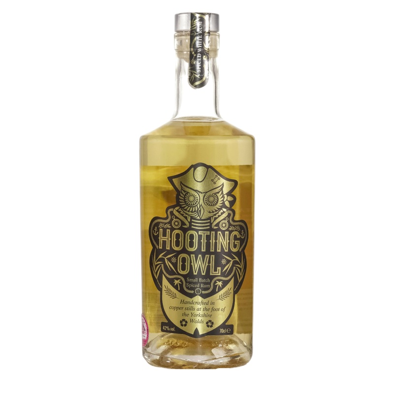 Hooting Owl Botanical Spiced White Rum 70cl