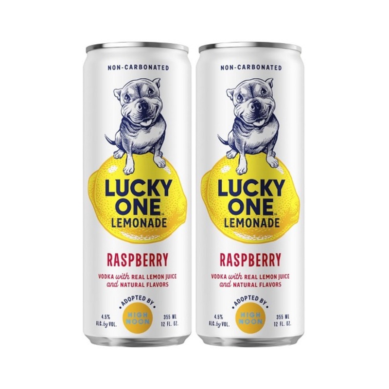 Lucky One Raspberry Lemonade & Vodka 4 PACK 12 OZ CANS