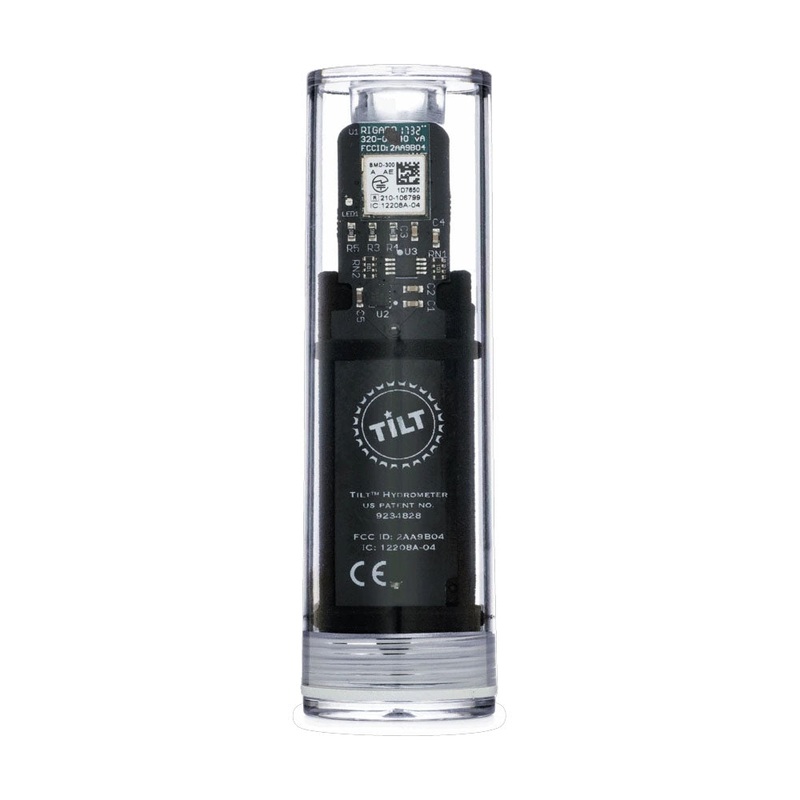 Tilt Hydrometer & Thermometer - Black