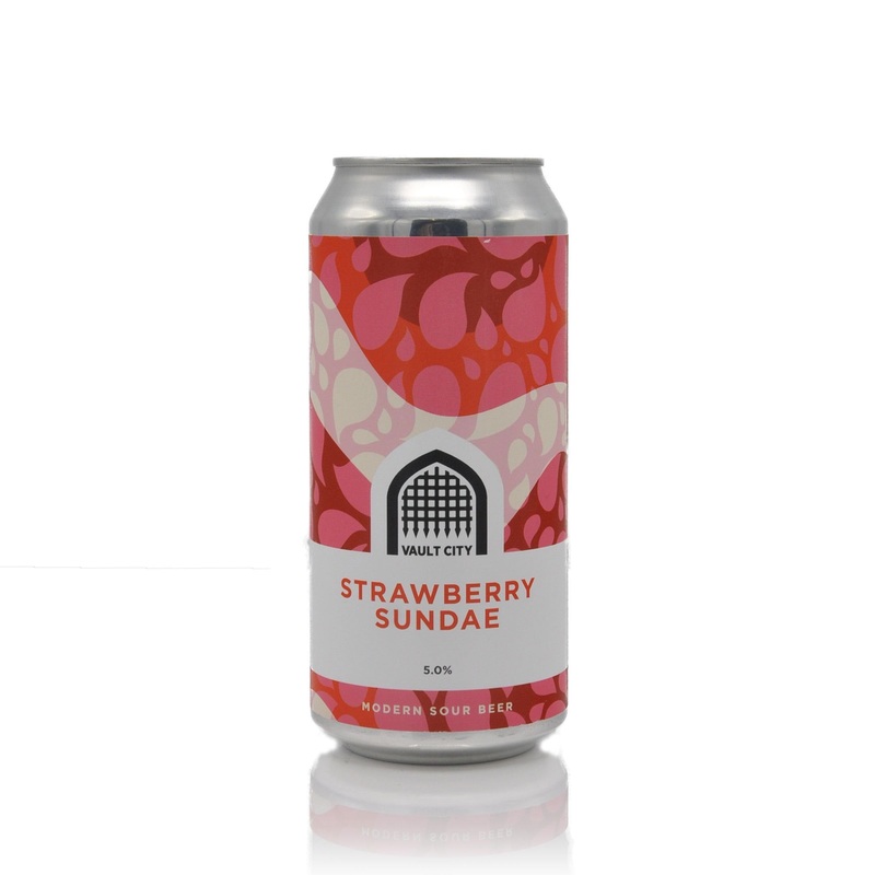 Vault City Brewing, Strawberry Sundae, 440ml Can