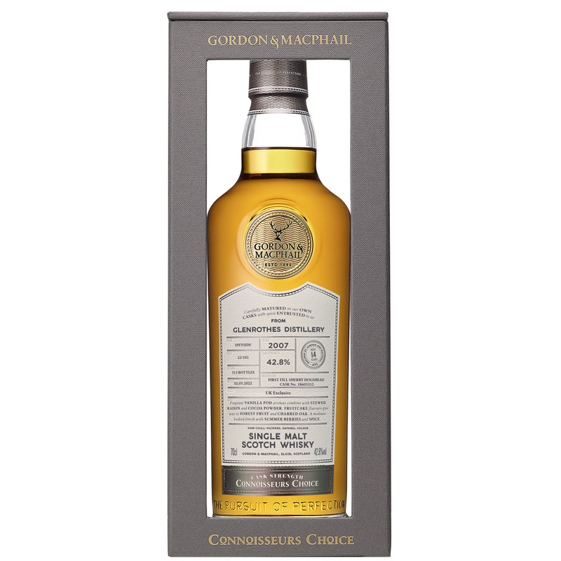 Gordon & MacPhail Connoisseurs Choice Glenrothes Cask Strength Single Malt Scotch Whisky