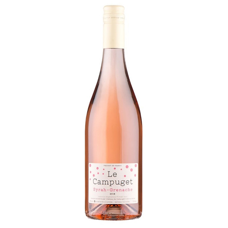 Le Campuget Syrah Grenache Rose VdP du Gard 2024