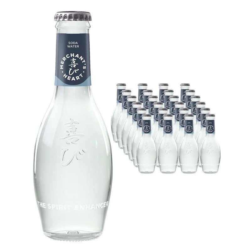 Merchant's Heart Soda Water Multipack, 24 x 200 ml