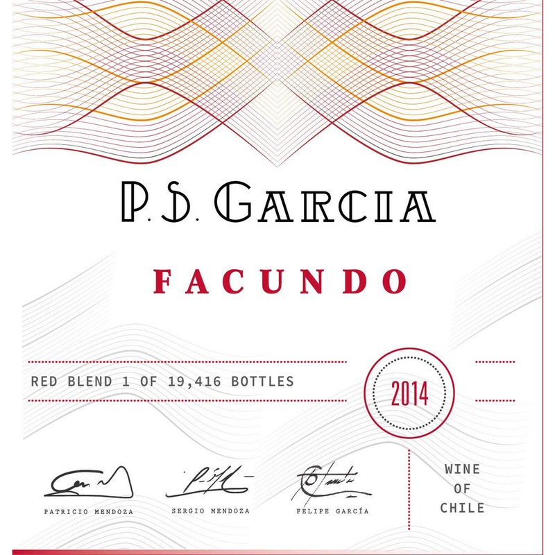 P.S. Garcia Facundo Chile Red Blend 750ml