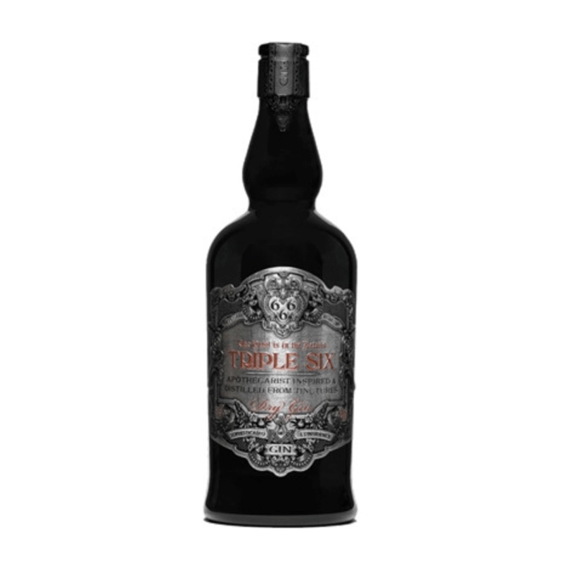 Triple Six Dry Gin 70cl
