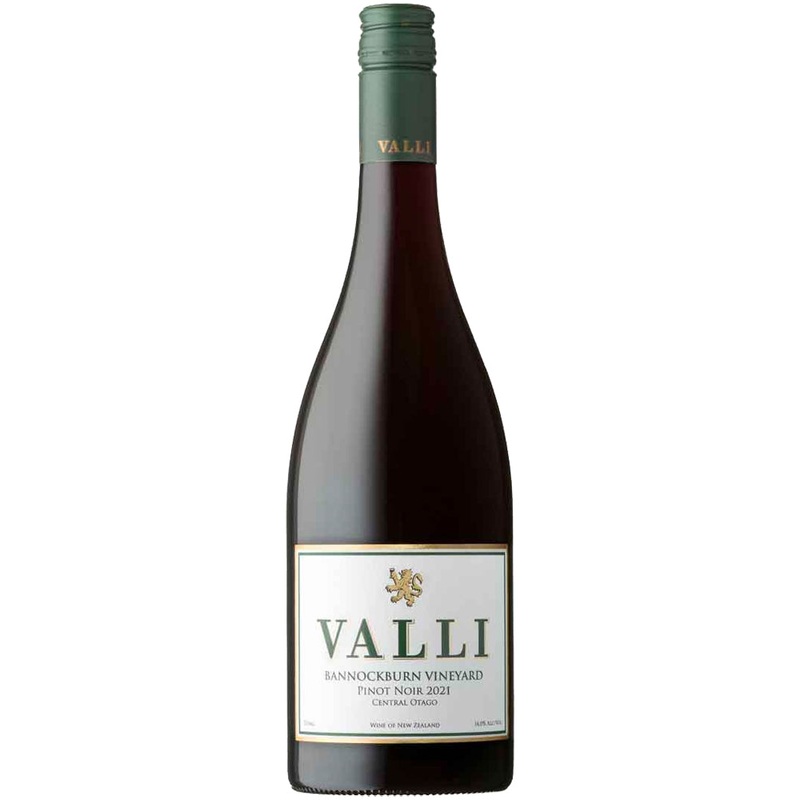 Valli Bannockburn Vineyard Pinot Noir 2021 Single Bottle