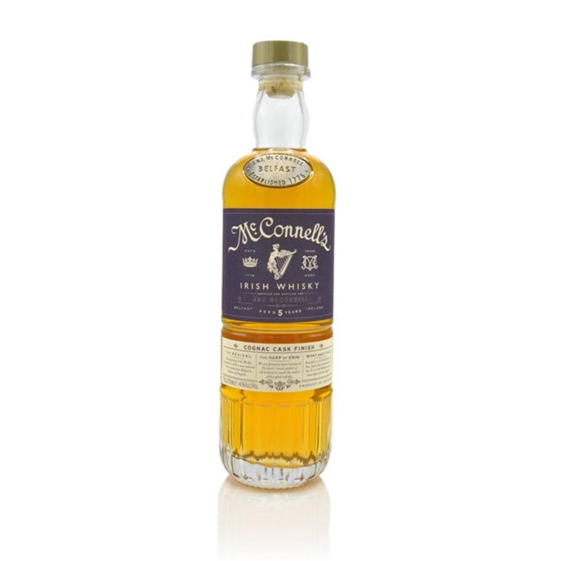 McConnell's Cognac Cask 5 Year Old Whiskey 46% abv 70cl
