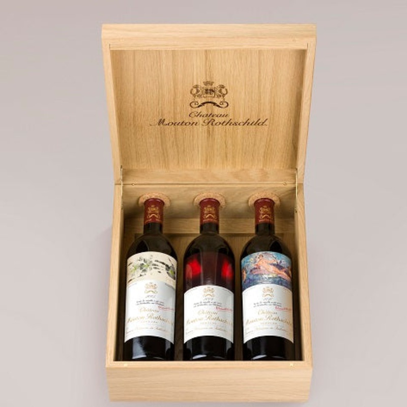 Mouton Rothschild Special Case - 3 Magnums - 2004, 2005 & 2006 3 Magnum Case 3x150cl