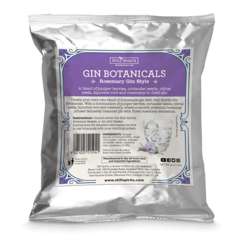 Still Spirits Botanicals Rosemary Gin