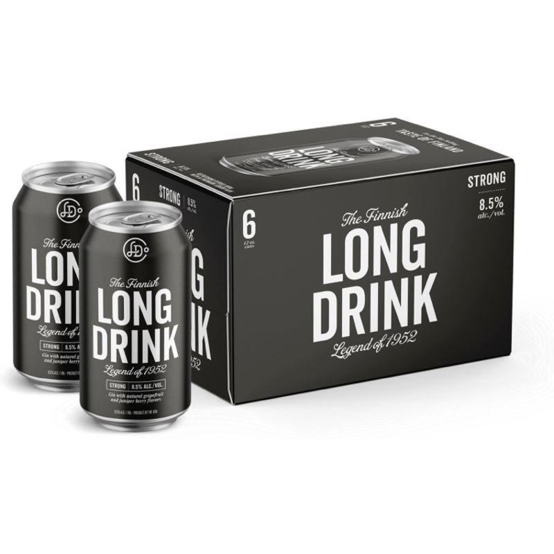 The Finnish Long Drink Company Strong Cocktail 6pk