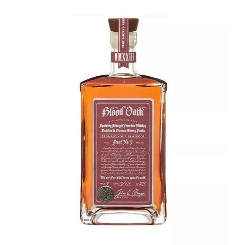 Blood Oath Pact No. 9 Bourbon Whiskey 750mL
