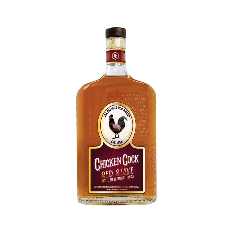 Chicken Cock Red Stave Bourbon 750 ML