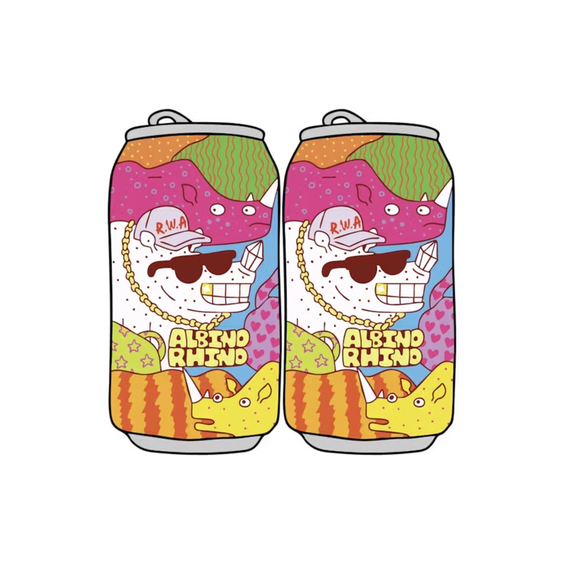 Prairie Artisan Ales Albino Rhino White Stout 4 PACK 12 OZ CANS