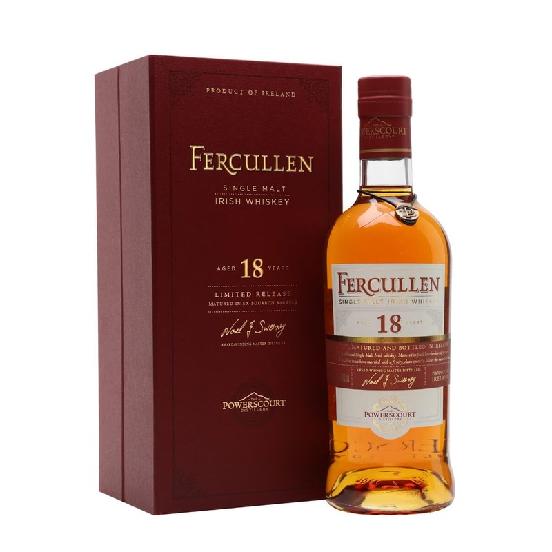 Fercullen 18 Year Old Irish Single Malt Whiskey Gift Box 70cl