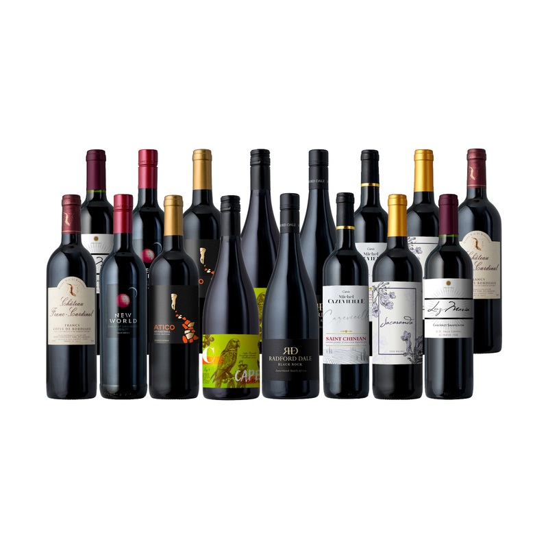 UPGRADE: Groupon Cellar 16-Pack All-Red