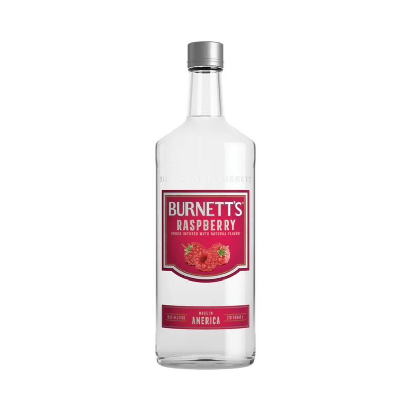 Burnett's Raspberry Flavored Vodka 1.75 P