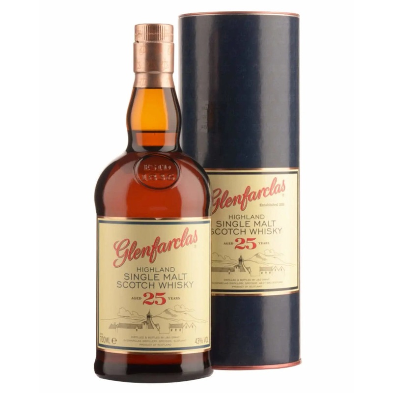 Glenfarclas 25 Year Old Single Malt Whisky, 70 cl
