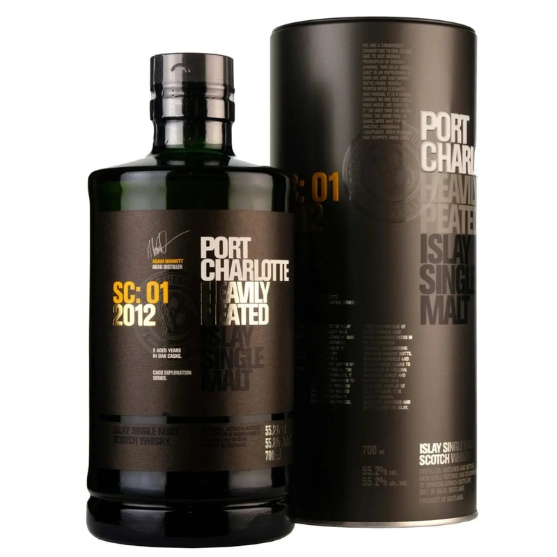 Bruichladdich Port Charlotte Sauternes Cask Single Malt Scotch Whisky, 70 cl