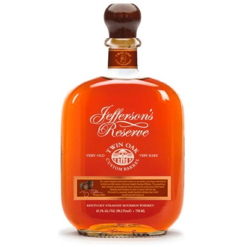 Jefferson's Reserve Twin Oak Custom Barrel