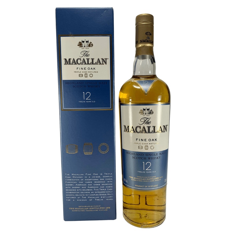 Macallan 12 Year Old Fine Oak 2018 Release 70cl