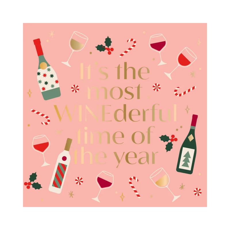 Winederful Cocktail Napkin 20 PACK